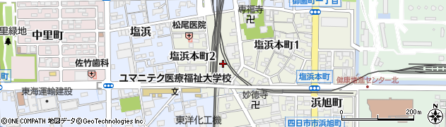 冨士交通株式会社　塩浜営業所周辺の地図