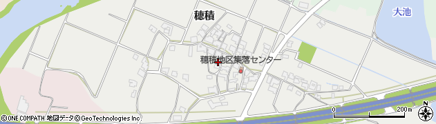 兵庫県加東市穂積406周辺の地図