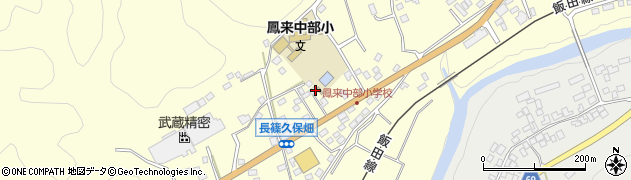 愛知県新城市長篠竹田周辺の地図