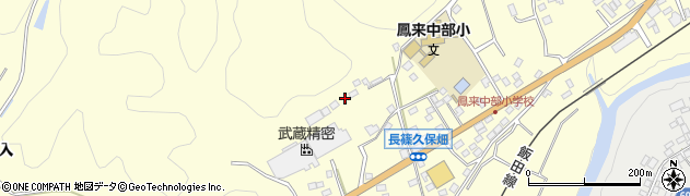 愛知県新城市長篠（祢宜浦）周辺の地図