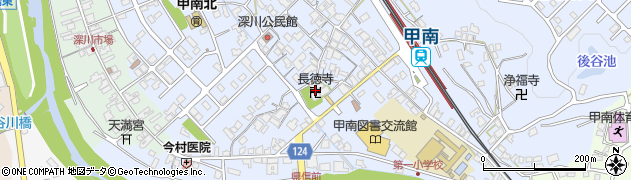 滋賀県甲賀市甲南町深川1906周辺の地図