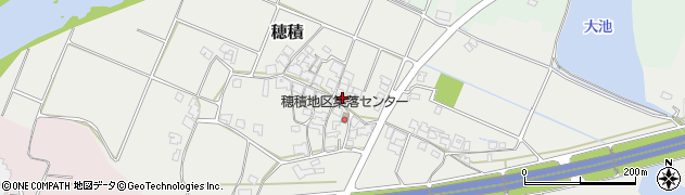 兵庫県加東市穂積612周辺の地図