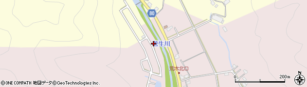 兵庫県姫路市夢前町菅生澗1489-74周辺の地図