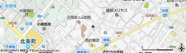 播州信用金庫北条支店周辺の地図