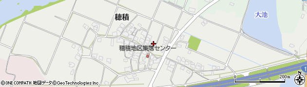 兵庫県加東市穂積614周辺の地図