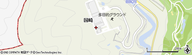 国崎クリーンセンター啓発施設周辺の地図