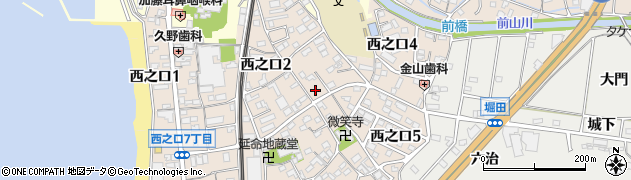 おそうじ本舗　知多店周辺の地図