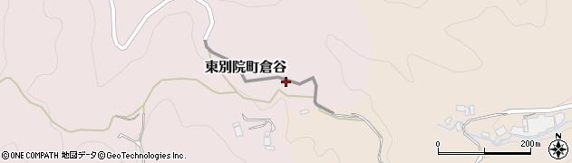 京都府亀岡市東別院町倉谷（野手）周辺の地図