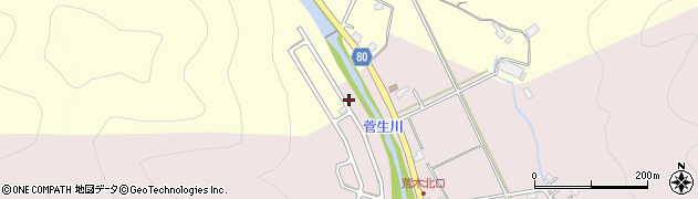 兵庫県姫路市夢前町菅生澗1515-27周辺の地図