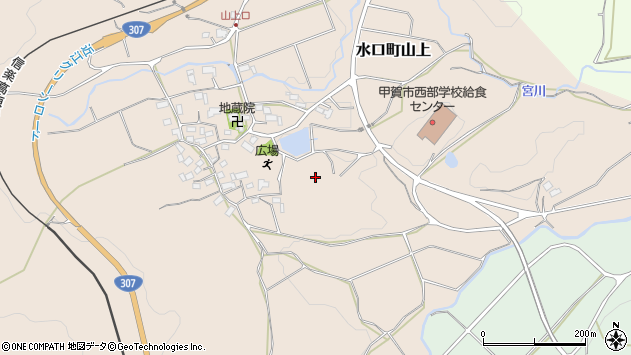 〒528-0044 滋賀県甲賀市水口町山上の地図