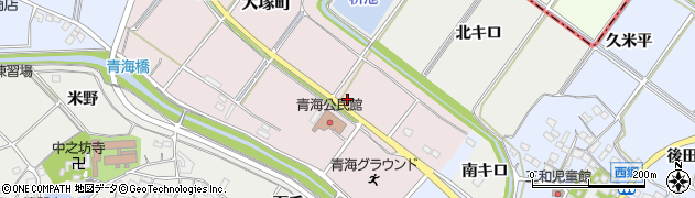 愛知県常滑市大塚町153周辺の地図