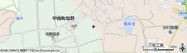 滋賀県甲賀市甲南町塩野周辺の地図