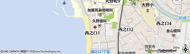 中井石油株式会社　ガス事業部周辺の地図