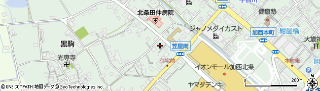 兵庫県加西市北条町北条410周辺の地図