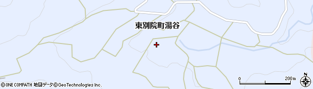 京都府亀岡市東別院町湯谷（竹添）周辺の地図