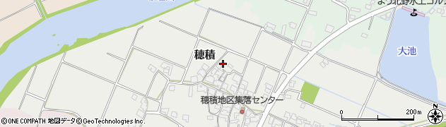 兵庫県加東市穂積601周辺の地図