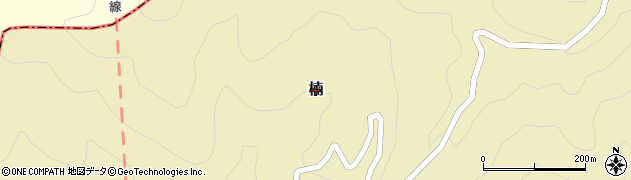 兵庫県上郡町（赤穂郡）楠周辺の地図