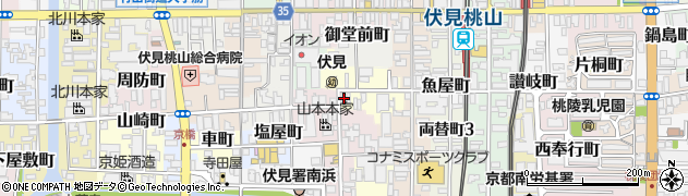 京都府京都市伏見区大阪町606周辺の地図