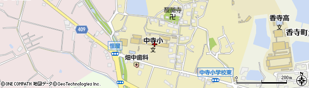姫路市立　中寺小放課後児童クラブ周辺の地図