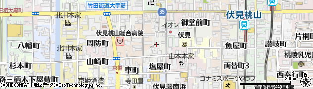 京都府京都市伏見区平野町69周辺の地図
