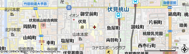 京都府京都市伏見区大阪町595周辺の地図