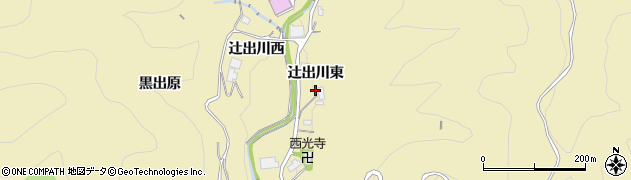 京都府宇治市西笠取（辻出川東）周辺の地図