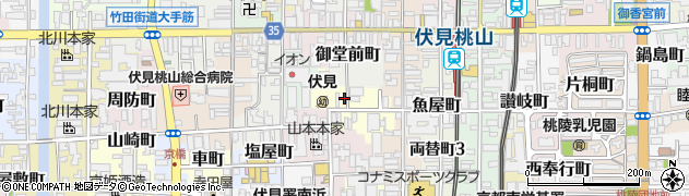 京都府京都市伏見区大阪町603周辺の地図