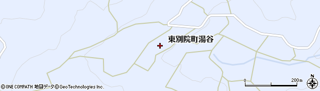 京都府亀岡市東別院町湯谷小西周辺の地図