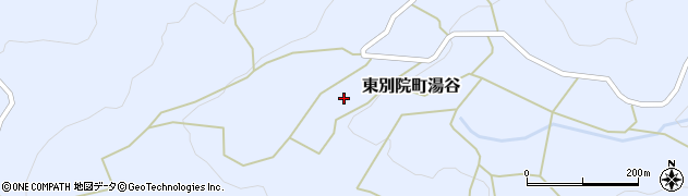京都府亀岡市東別院町湯谷（小西）周辺の地図