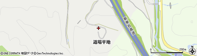愛知県岡崎市生平町（道場平地）周辺の地図