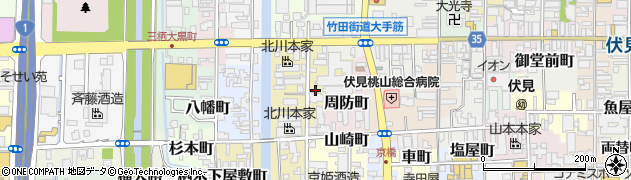 京都府京都市伏見区村上町373周辺の地図
