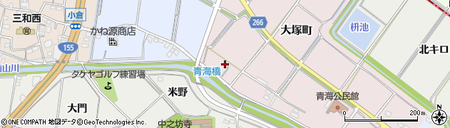 愛知県常滑市大塚町35周辺の地図