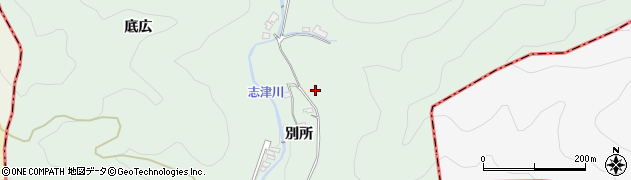 京都府宇治市炭山（岩井谷）周辺の地図