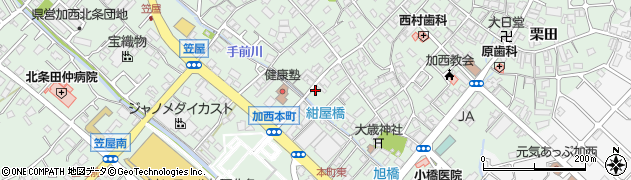 兵庫県加西市北条町北条1106周辺の地図