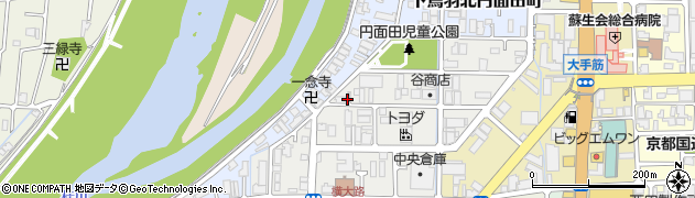 京都府京都市伏見区下鳥羽中円面田町56周辺の地図