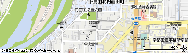京都府京都市伏見区下鳥羽中円面田町43周辺の地図
