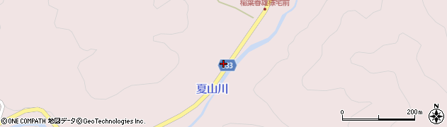 愛知県岡崎市夏山町（イナバ）周辺の地図