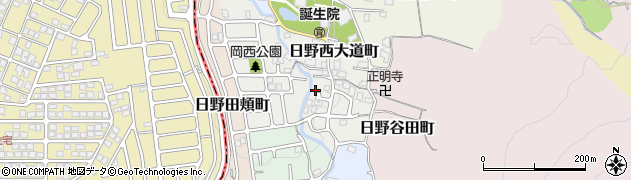 京都府京都市伏見区日野西大道町34周辺の地図