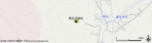 若王子神社周辺の地図