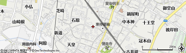 愛知県安城市古井町井ノ池26周辺の地図