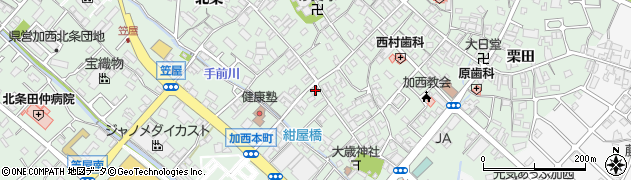 兵庫県加西市北条町北条1098周辺の地図