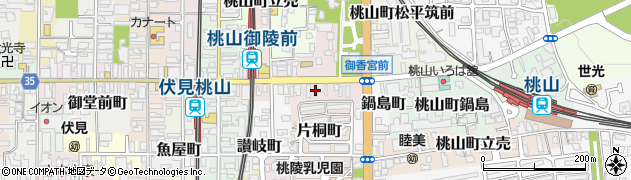 京都府京都市伏見区御香宮門前町196周辺の地図