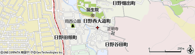 京都府京都市伏見区日野西大道町61周辺の地図