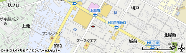 愛昇殿レクストの杜・岡崎上和田周辺の地図