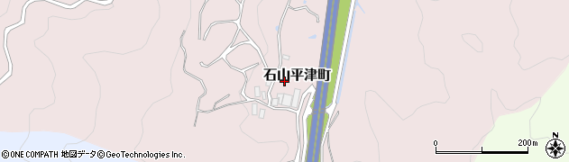 滋賀県大津市石山平津町周辺の地図