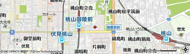 日本聖公会桃山キリスト教会周辺の地図