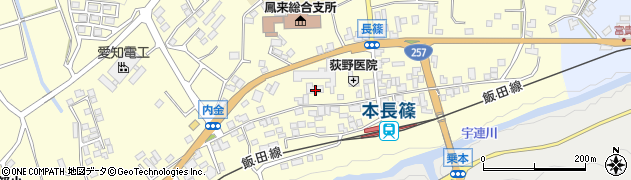 愛知県新城市長篠下り筬69周辺の地図