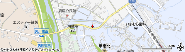 滋賀県甲賀市甲南町深川2336周辺の地図