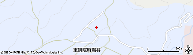 京都府亀岡市東別院町湯谷倉垣内周辺の地図