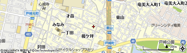 長崎チヤンポン博多周辺の地図